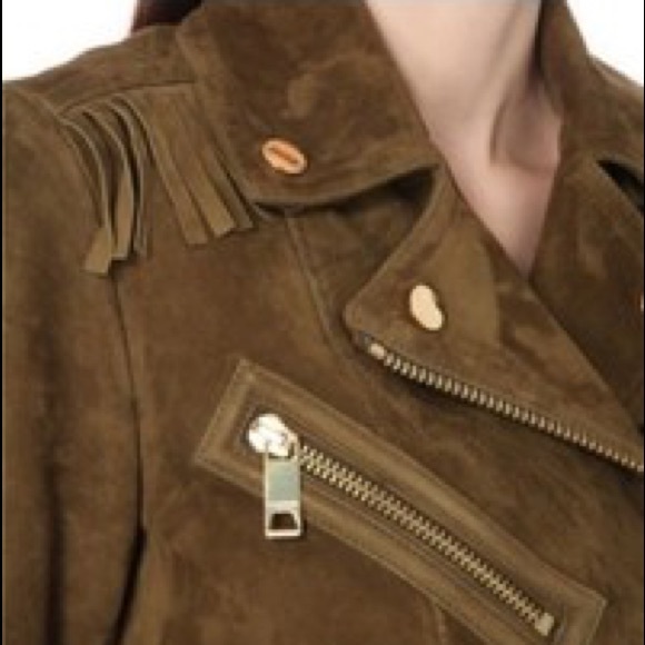 Burberry Suade Olive Jacket - Picture 2 of 4